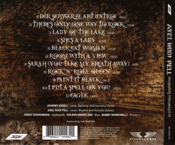 Axel Rudi Pell – Diamonds Unlocked II - CD ALBUM in DIGIPAK (used)