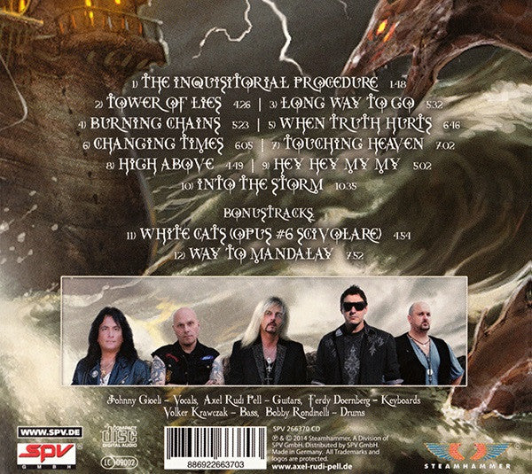 Axel Rudi Pell – Into The Storm - CD ALBUM (used)
