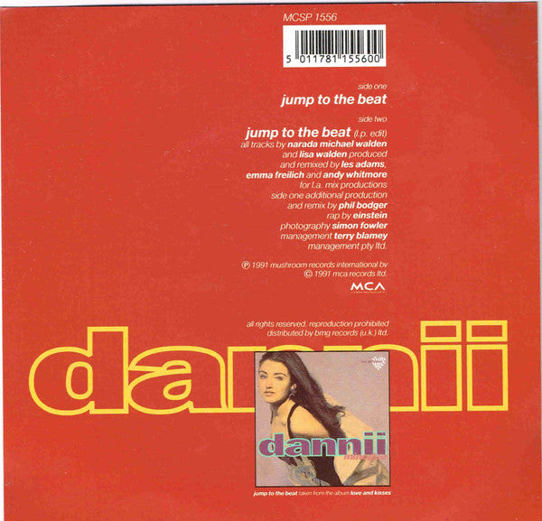 Dannii Minogue – Jump To The Beat - 7" in PICTURE DISC with Insert (used)