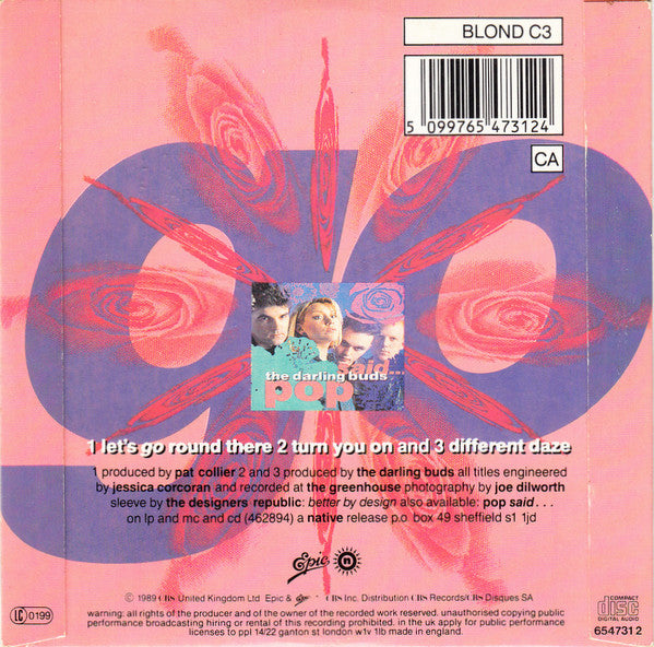 The Darling Buds – Let's Go Round There - CD SINGLE (used)