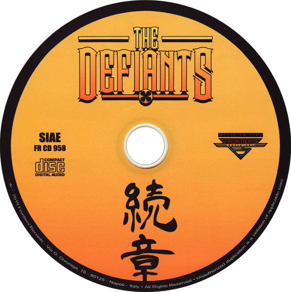 The Defiants – Zokusho- CD ALBUM (used)