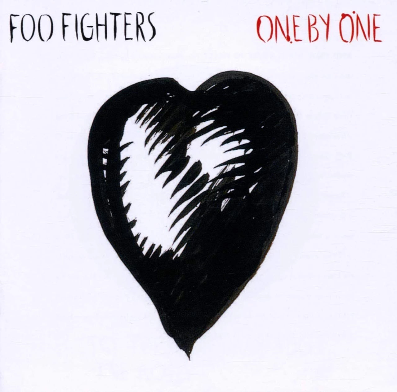 Foo Fighters – One By One - CD ALBUM