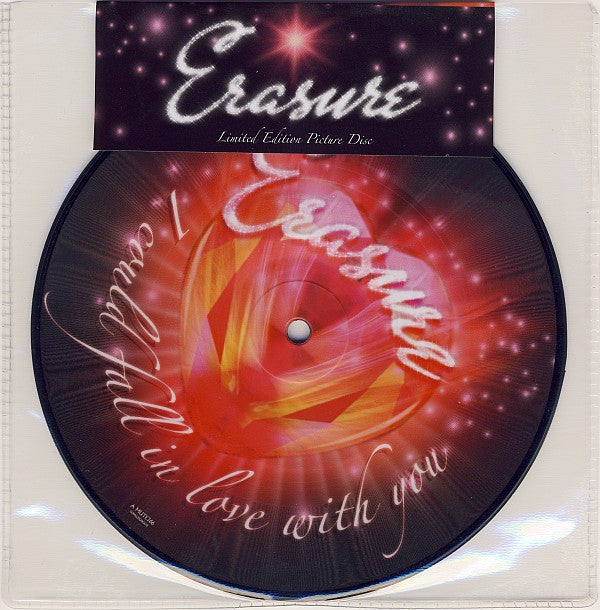 Erasure – I Could Fall In Love With You - PICTURE DISC 7" SINGLE (used)