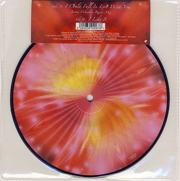 Erasure – I Could Fall In Love With You - PICTURE DISC 7" SINGLE (used)