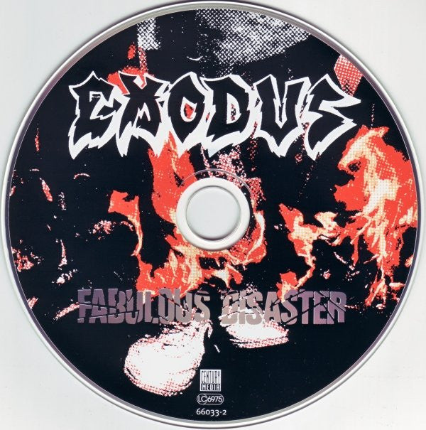 Exodus – Fabulous Disaster - CD ALBUM (used)
