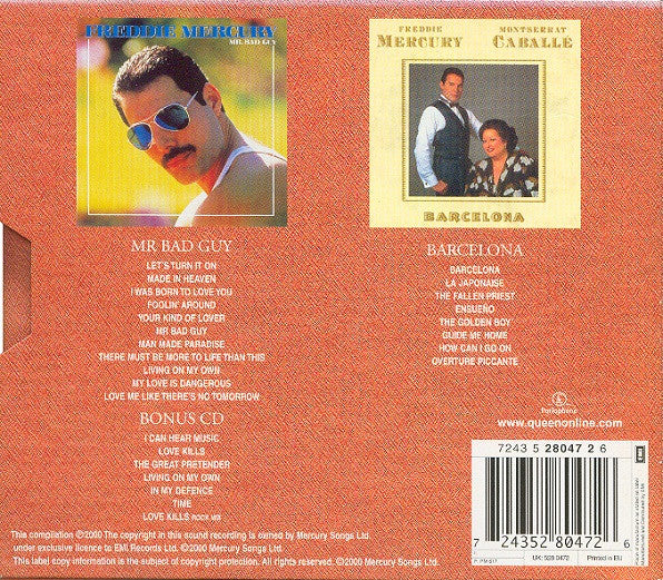 Freddie Mercury – Solo - 3 x CD ALBUM SET