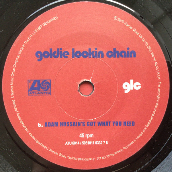 Goldie Lookin Chain – Your Missus Is A Nutter - 7" in Picture Cover - NUMBERED (used)