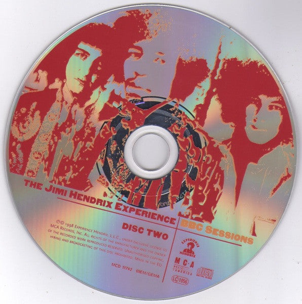 The Jimi Hendrix Experience – BBC Sessions - 2 x CD ALBUM SET