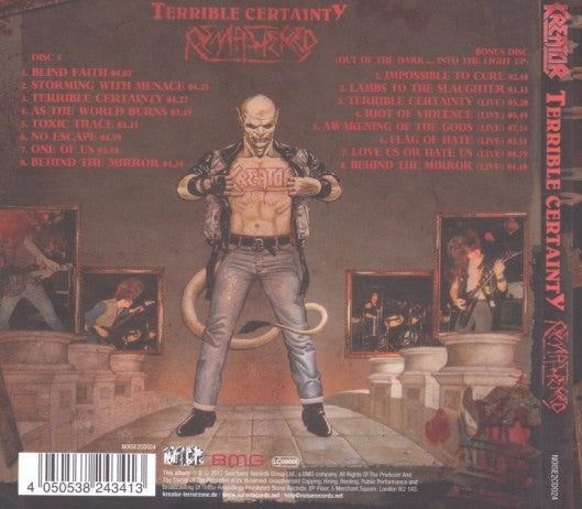 Kreator – Terrible Certainty - 2 x CD ALBUM SET in DIGIBOOK (used)