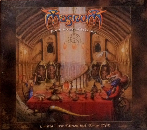 Magnum – Princess Alice And The Broken Arrow- CD ALBUM & DVD SET in FOLDOUT DIGIPAK (used)