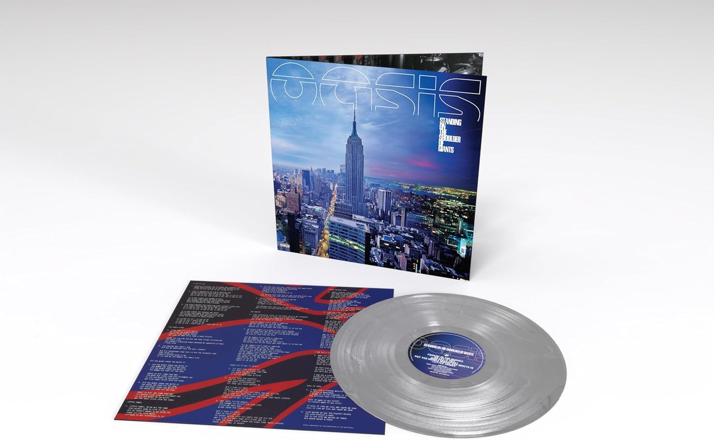 Oasis – Standing On The Shoulder Of Giants - SILVER COLOURED VINYL LP - NEW