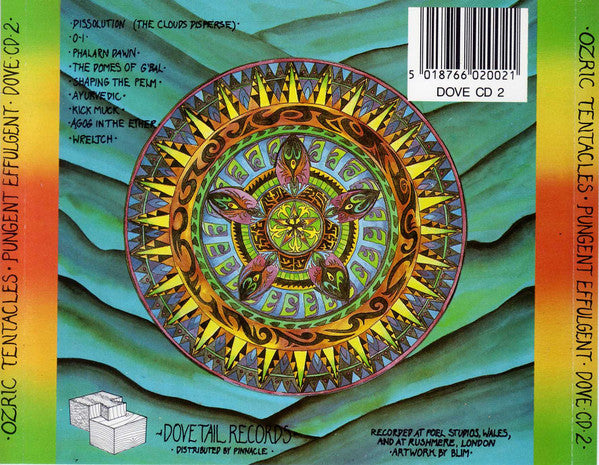 Ozric Tentacles – Pungent Effulgent - CD ALBUM (used)