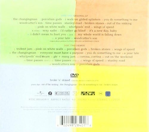 Paul Weller – Stanley Road - 2 x CD ALBUM & 1 x DVD DELUXE SET