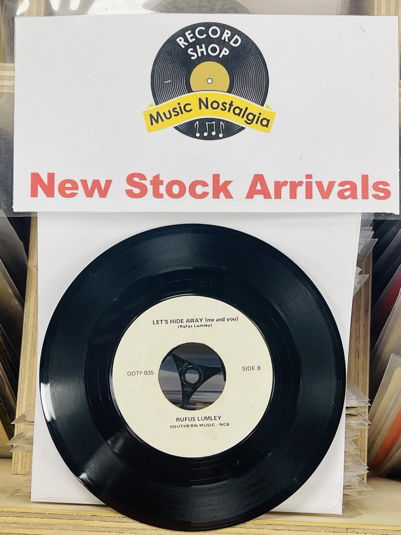 Rufus Lumley – I'm Standing / Let's Hide Away (Me And You) - 7" VINYL (used)
