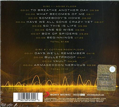 Spock's Beard – Noise Floor - 2 x CD ALBUM SET in FOLDOUT DIGIPAK (used)