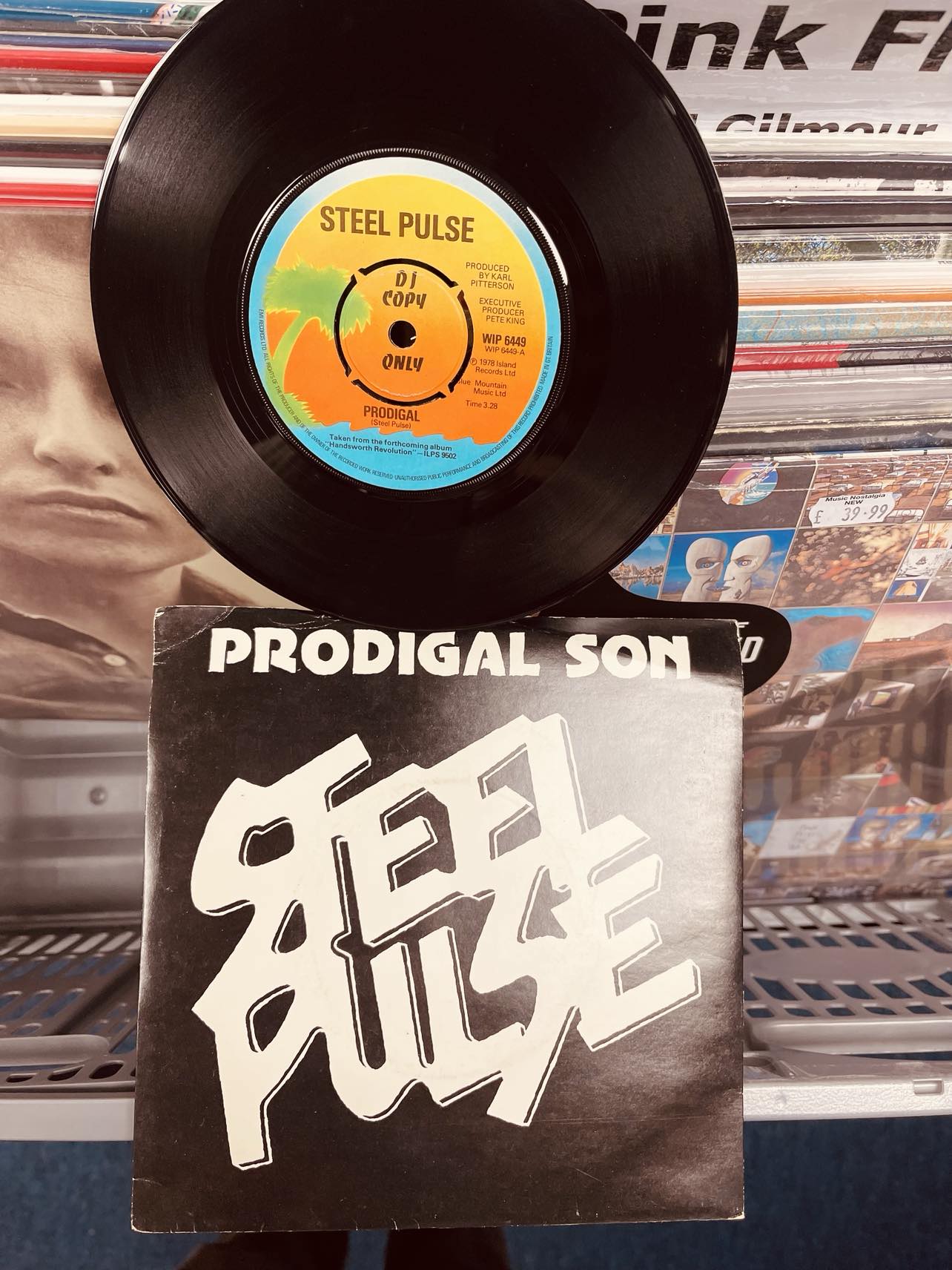 Steel Pulse – Prodigal Son - Original PROMO 7 inch in Picture Cover (used)