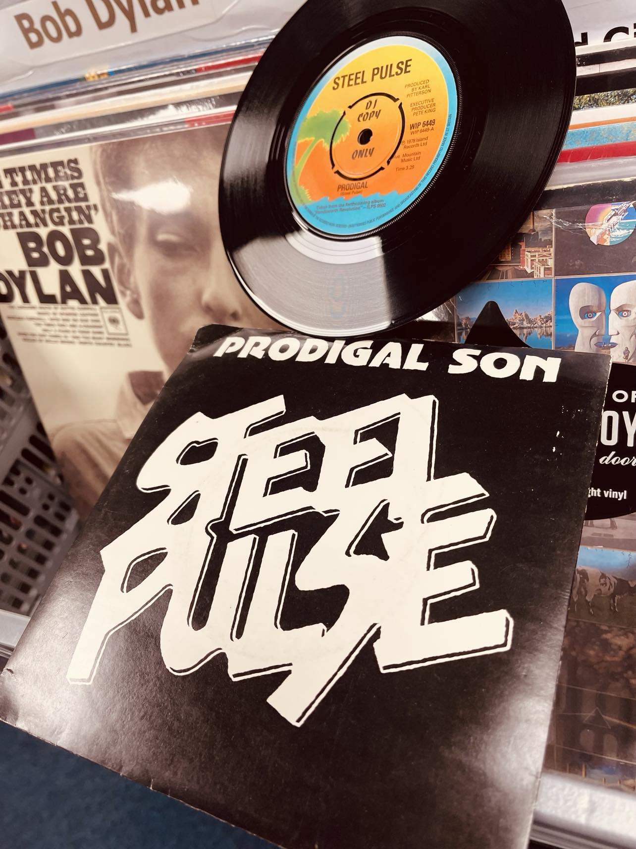 Steel Pulse – Prodigal Son - Original PROMO 7 inch in Picture Cover (used)