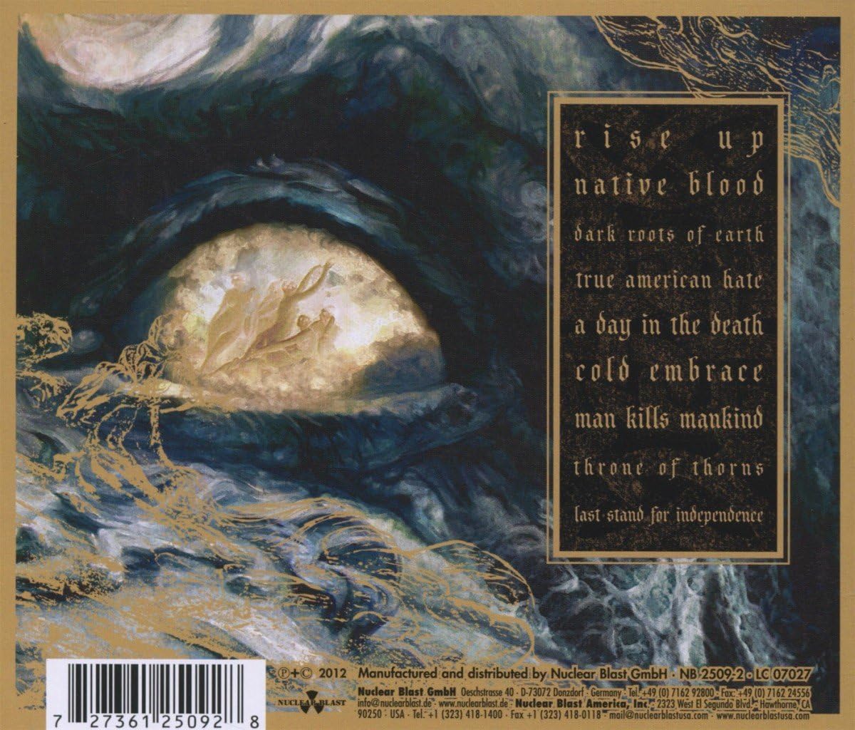 Testament – Dark Roots Of Earth - CD ALBUM in FOLDOUT DIGIPAK (used)