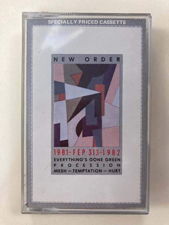 New Order 1981-1982 ORIGINAL CANADIAN ISSUE CASSETTE – Music Nostalgia