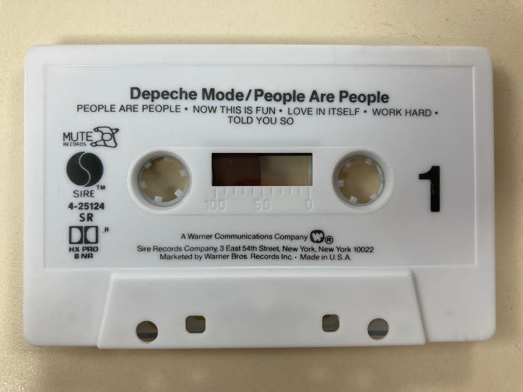 Depeche Mode People Are People ORIGINAL USA ISSUE CASSETTE