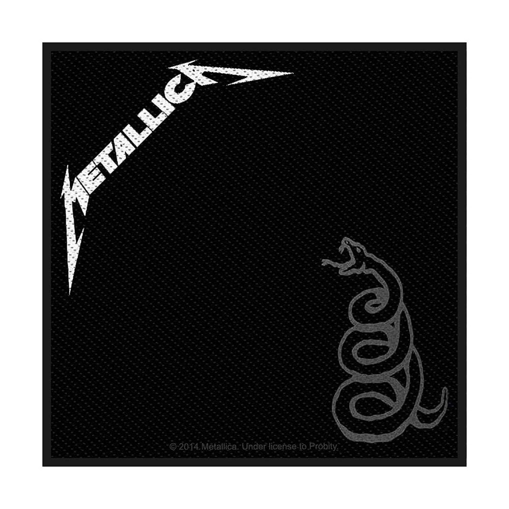 METALLICA PATCH: BLACK ALBUM