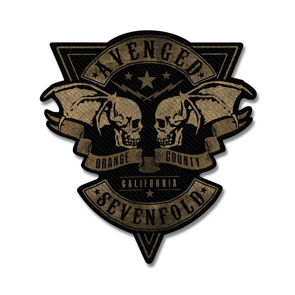 AVENGED SEVENFOLD PATCH: ORANGE COUNTY CUT-OUT
