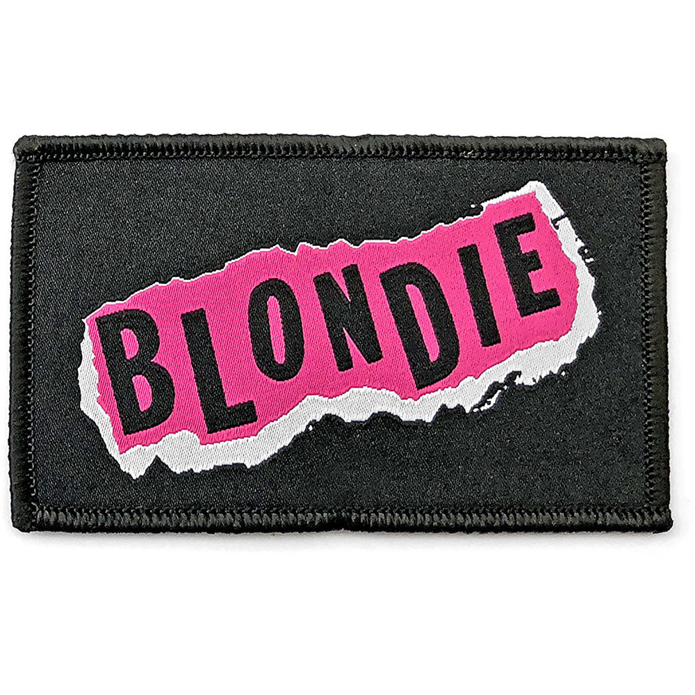 BLONDIE PATCH: PUNK LOGO