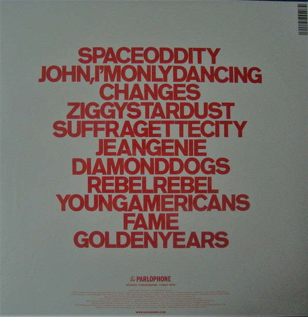 David Bowie – ChangesOneBowie - VINYL LP ALBUM - NEW