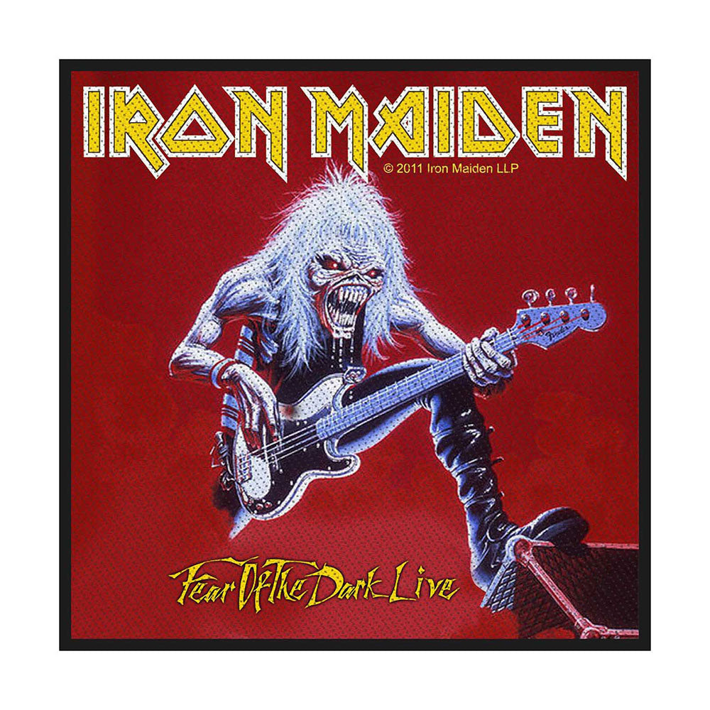 IRON MAIDEN PATCH: FEAR OF THE DARK LIVE