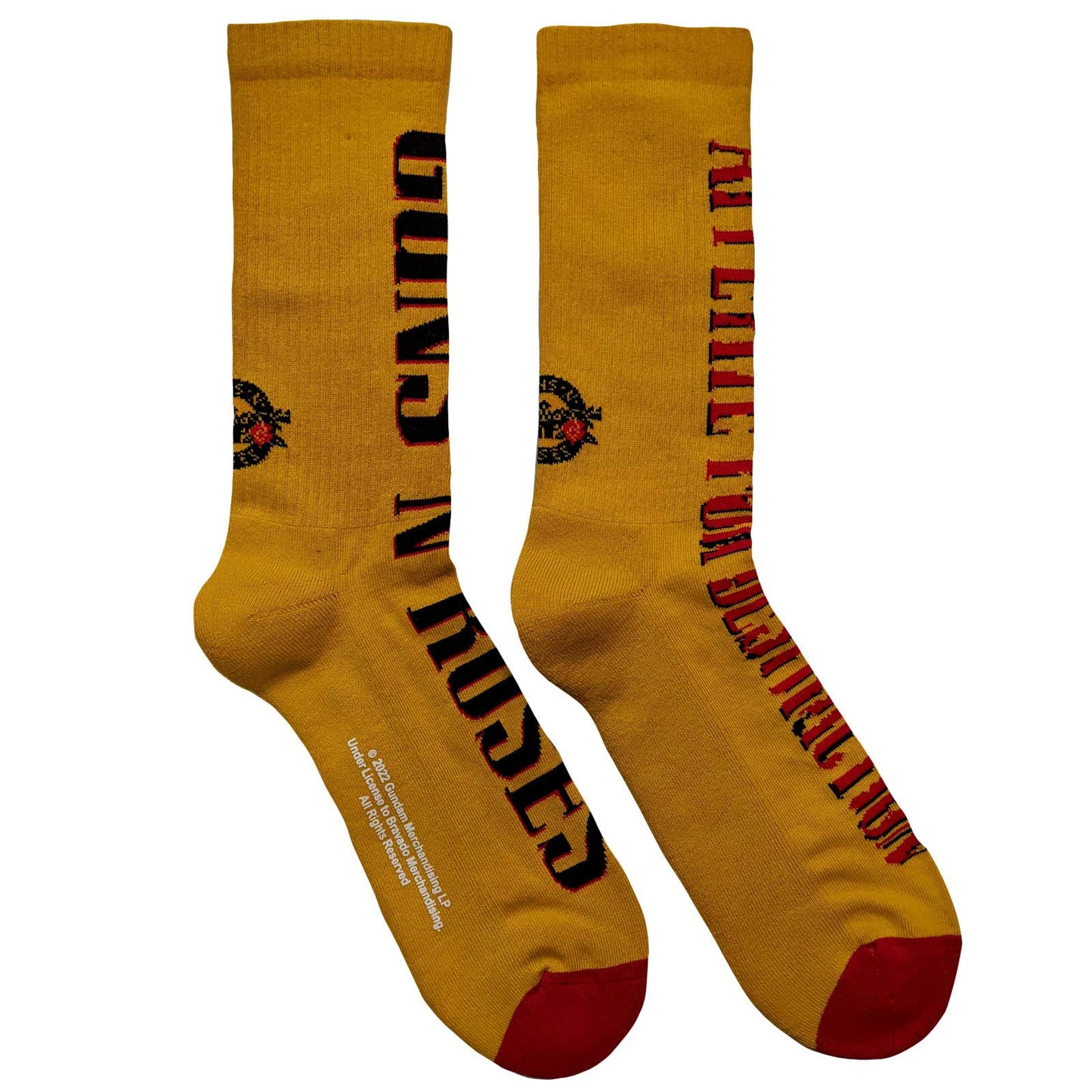 GUNS N' ROSES ANKLE SOCKS: APPETITE FOR DESTRUCTION