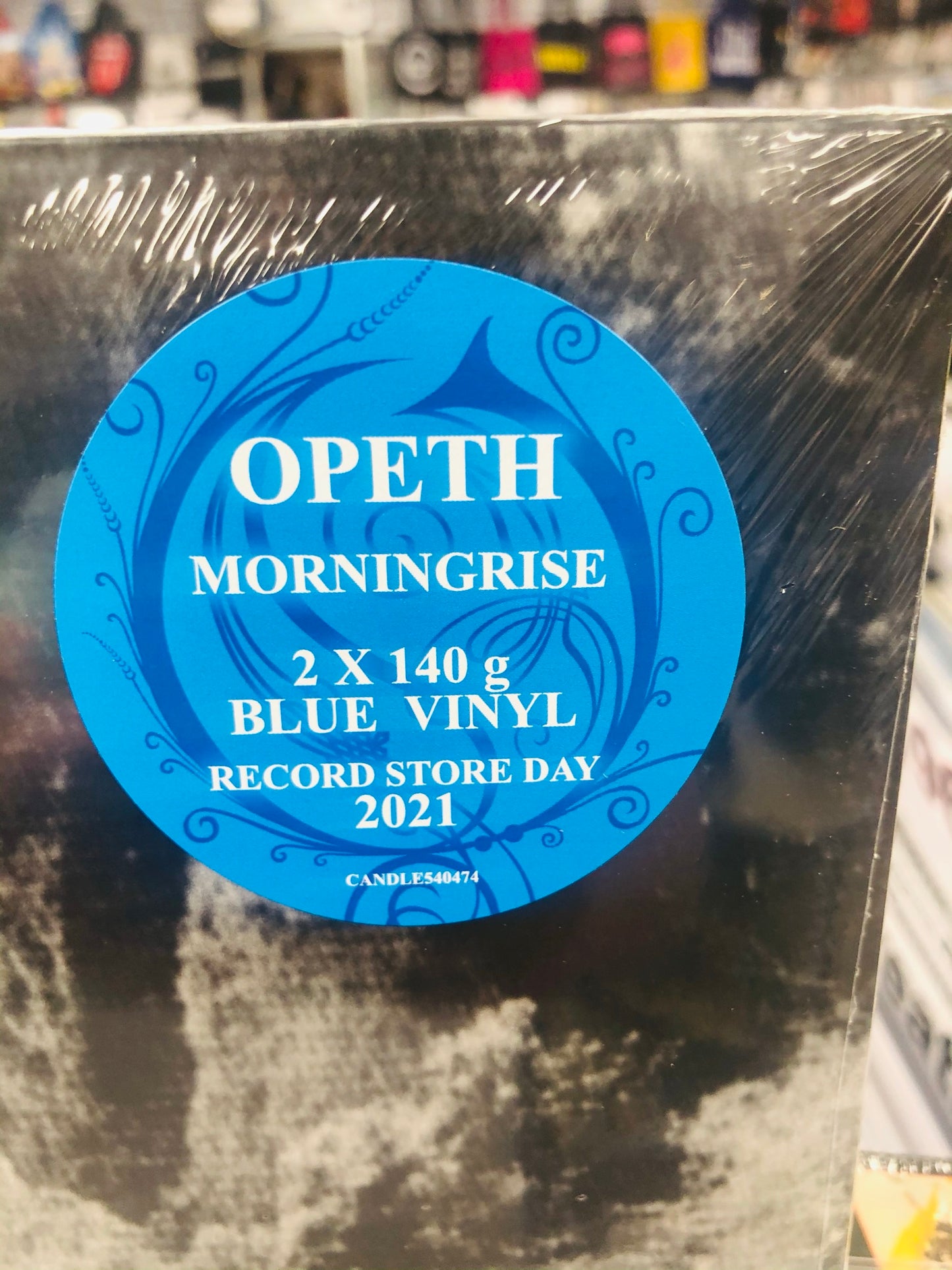 Opeth Morningrise 2 x TRANSLUCENT BLUE COLOURED VINYL LP SET