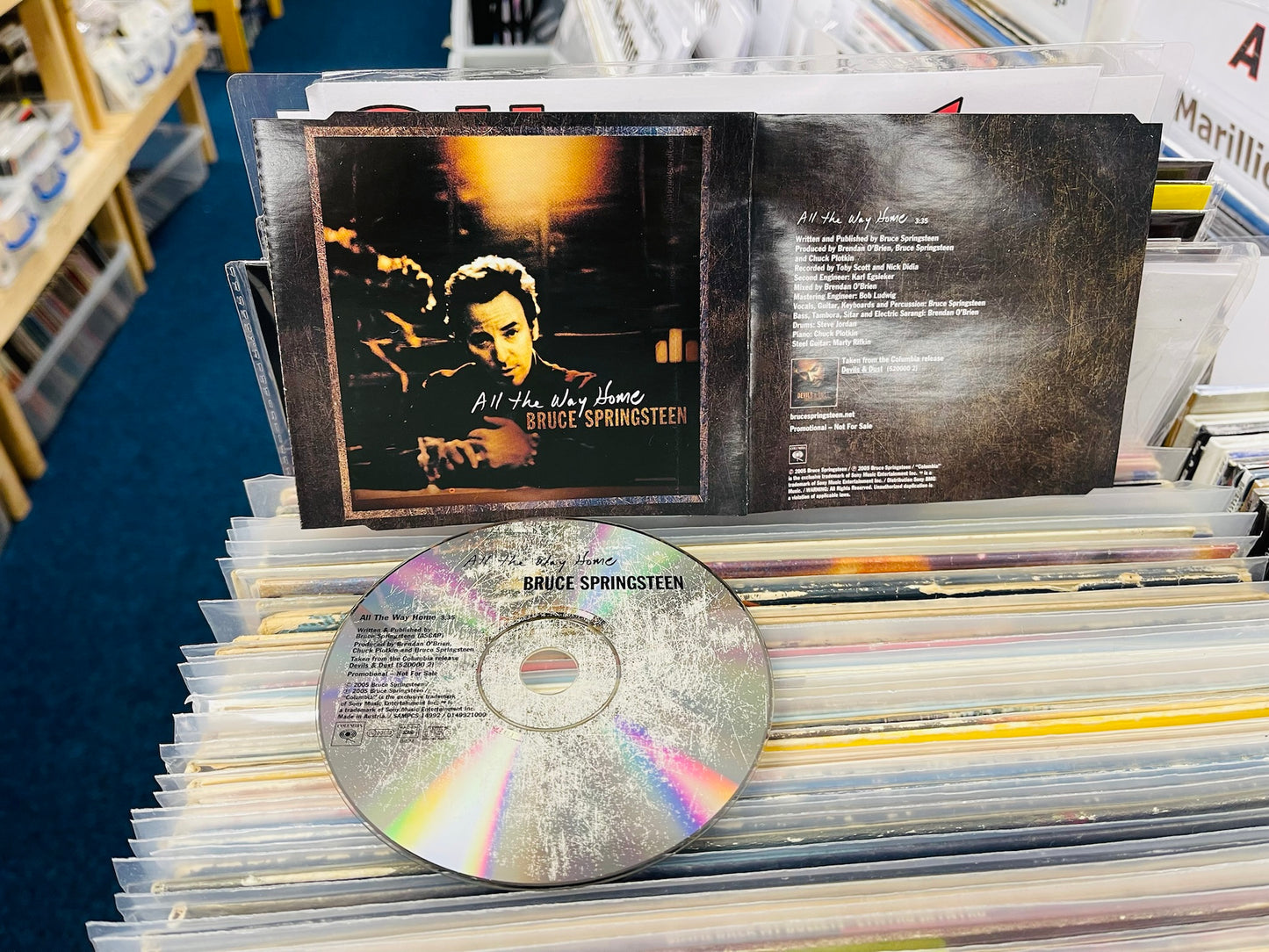 Bruce Springsteen - All The Way Home - PROMO ONLY CD SINGLE (used)