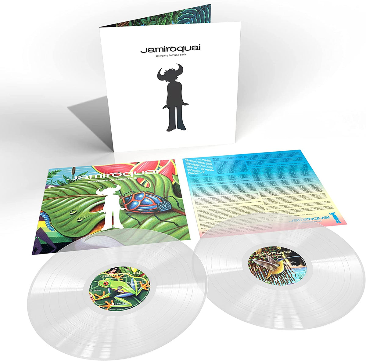 Jamiroquai – Emergency On Planet Earth - 2 x CLEAR COLOURED VINYL LP SET