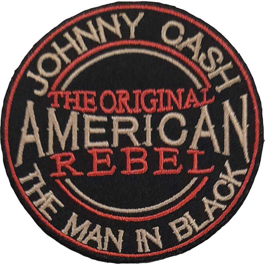 JOHNNY CASH PATCH: AMERICAN REBEL