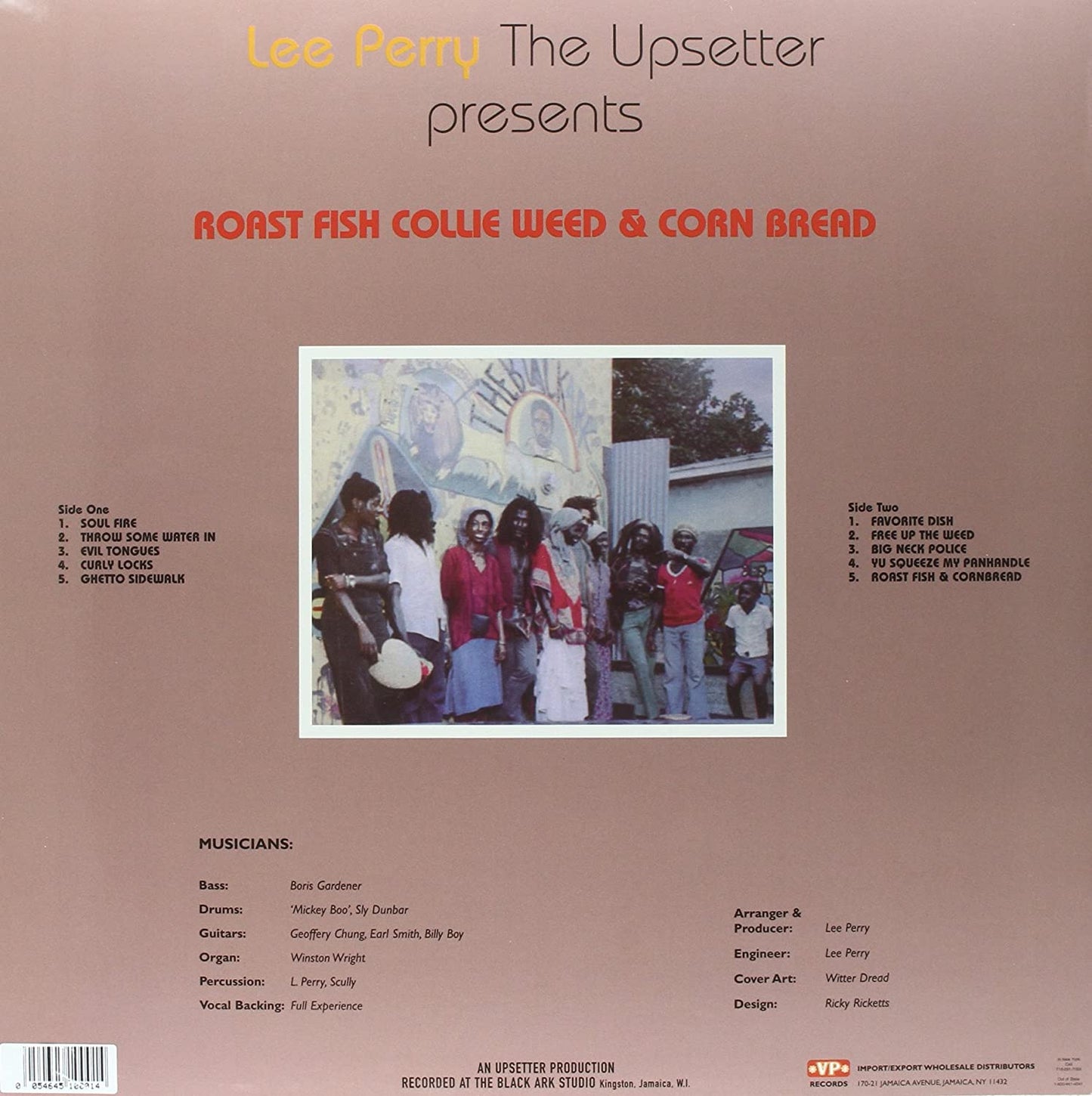 Lee Perry – Roast Fish Collie Weed & Corn Bread - VINYL LP (NEW