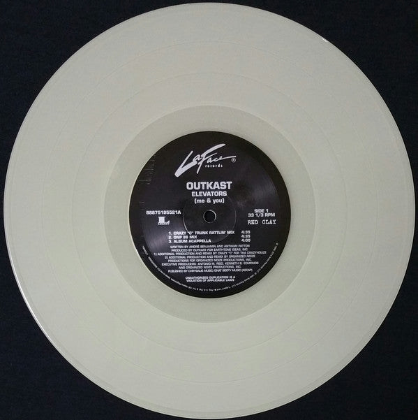 OutKast ‎– Elevators (Me & You) GLOW IN THE DARK ALIEN GREEN COLOURED VINYL