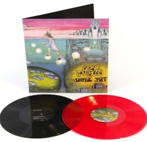 Ozric Tentacles – Jurassic Shift - PINK COLOURED VINYL 180 GRAM LP + 12" VINYL SET (used)