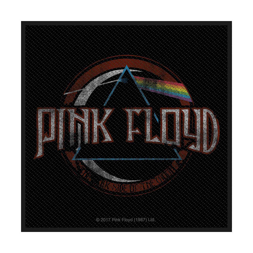 PINK FLOYD STANDARD PATCH: DISTRESSED DARK SIDE OF THE MOON