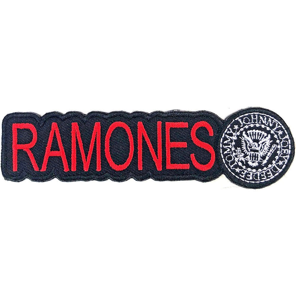 RAMONES PATCH: LOGO & SEAL