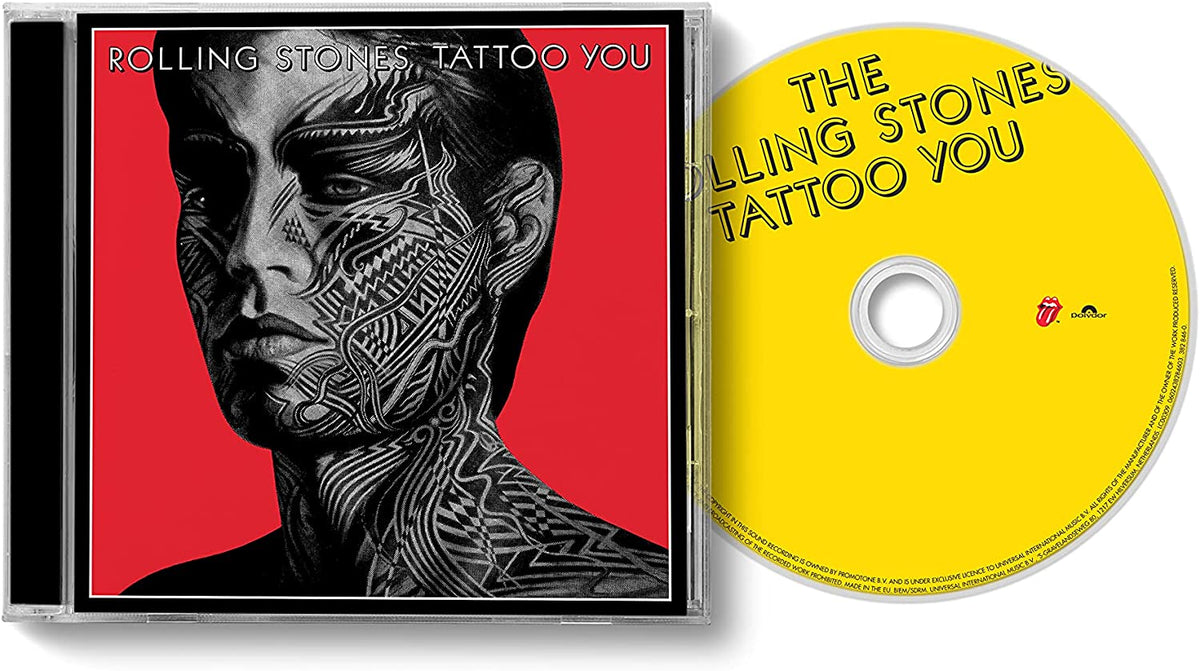 Rolling Stones – Tattoo You - CD ALBUM - NEW - 40th ANNIVERSARY ISSUE