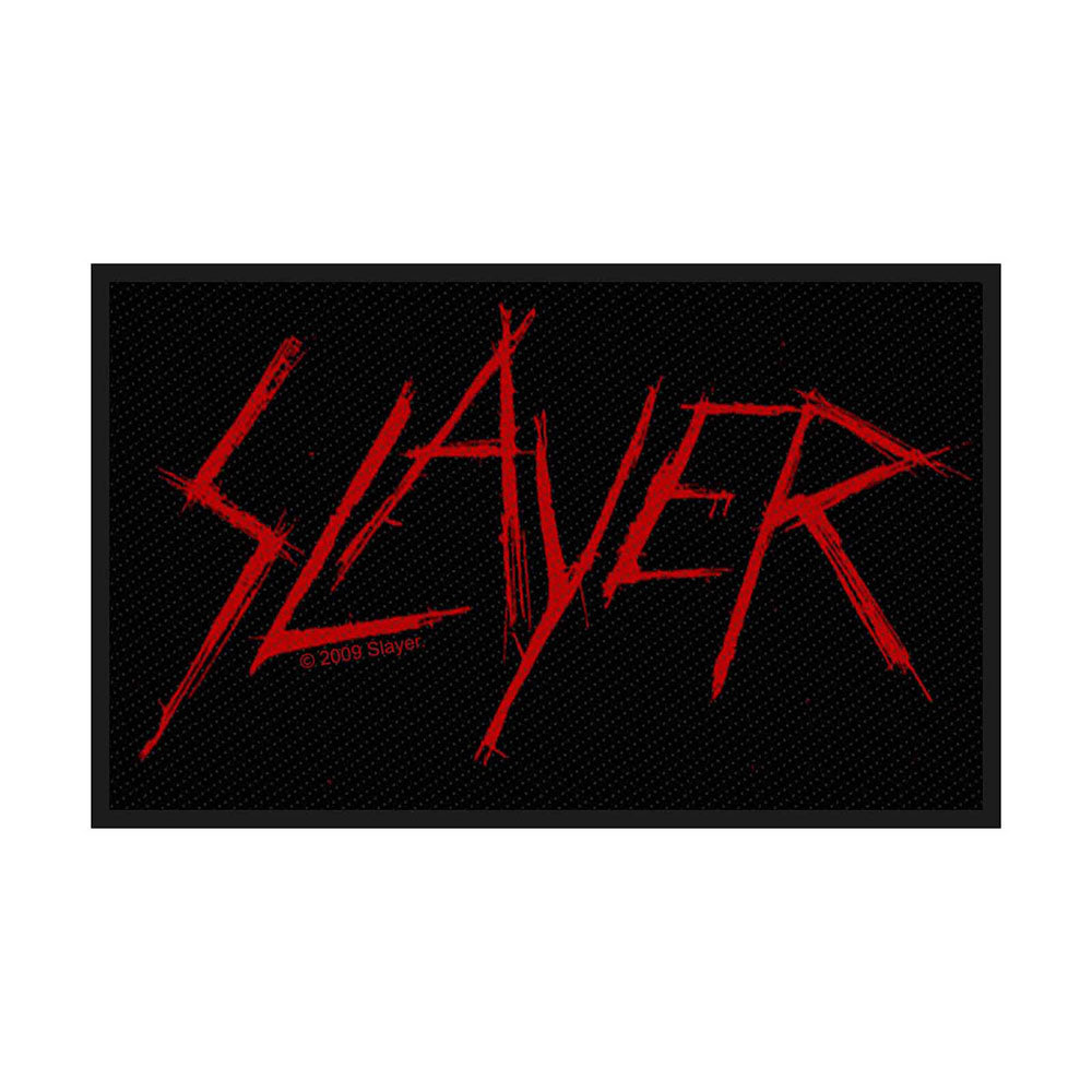 SLAYER PATCH: SCRATCHED LOGO