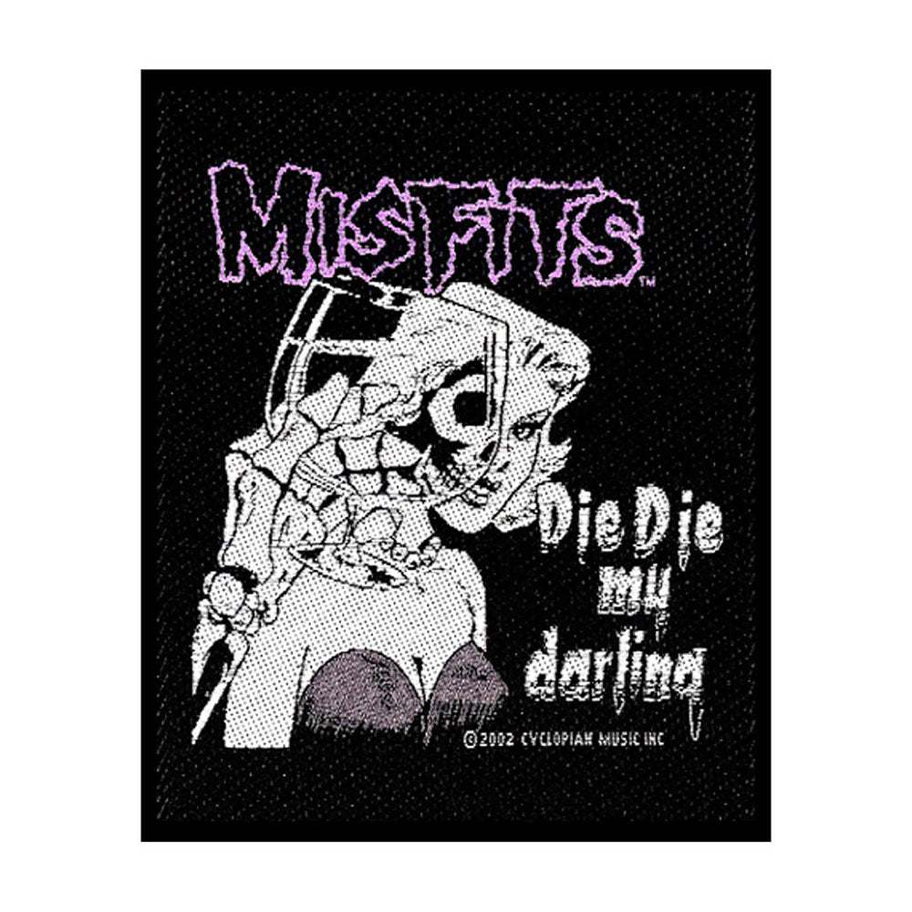 MISFITS PATCH: DIE DIE MY DARLING (awaiting stock)