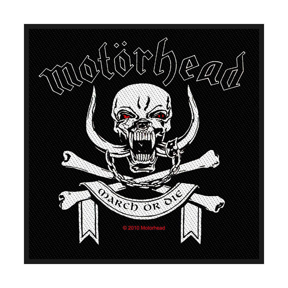 MOTORHEAD PATCH: MARCH OR DIE