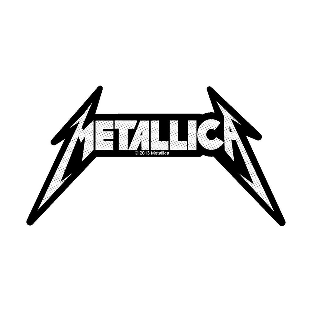 METALLICA PATCH: SHAPED LOGO