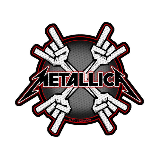 METALLICA PATCH: METAL HORNS