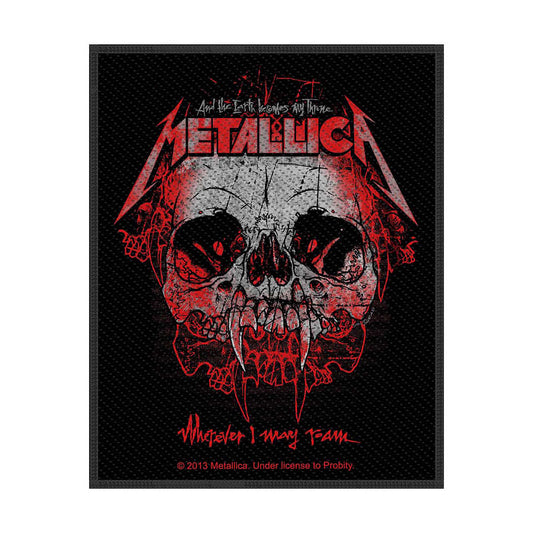 METALLICA PATCH: WHEREVER I MAY ROAM 2013