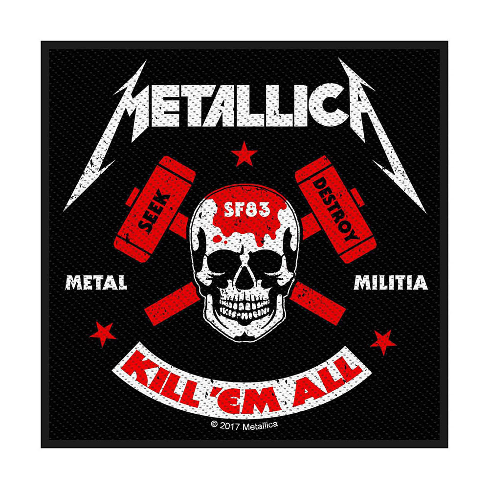 METALLICA PATCH: METAL MILITIA