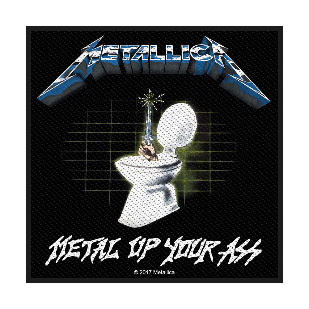 METALLICA PATCH: METAL UP YOUR ASS
