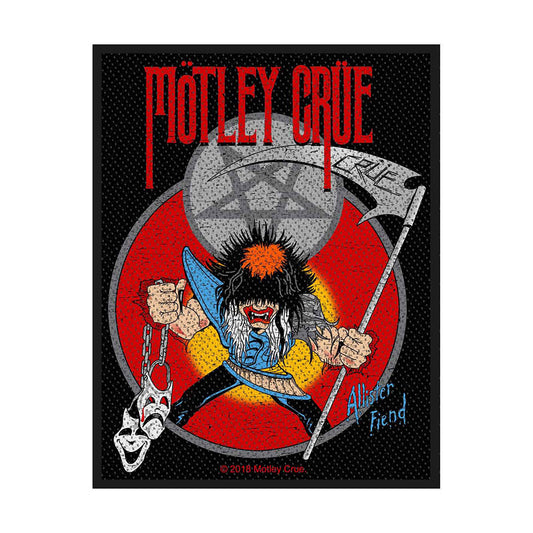 MOTLEY CRUE PATCH: ALLISTER FIEND