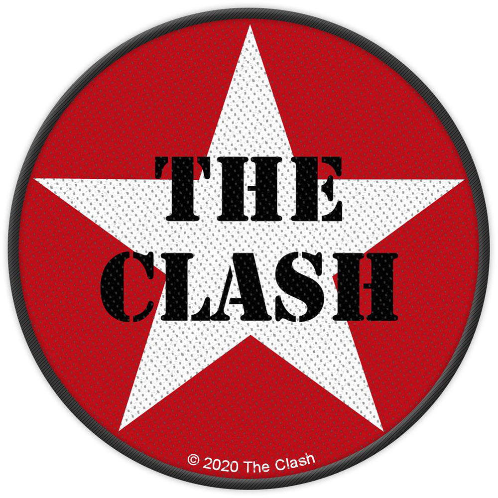 THE CLASH  PATCH: MILITARY LOGO